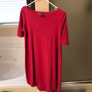 Red/coral maxi hi-low dress! Perfect condition